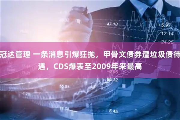 冠达管理 一条消息引爆狂抛，甲骨文债券遭垃圾债待遇，CDS爆表至2009年来最高